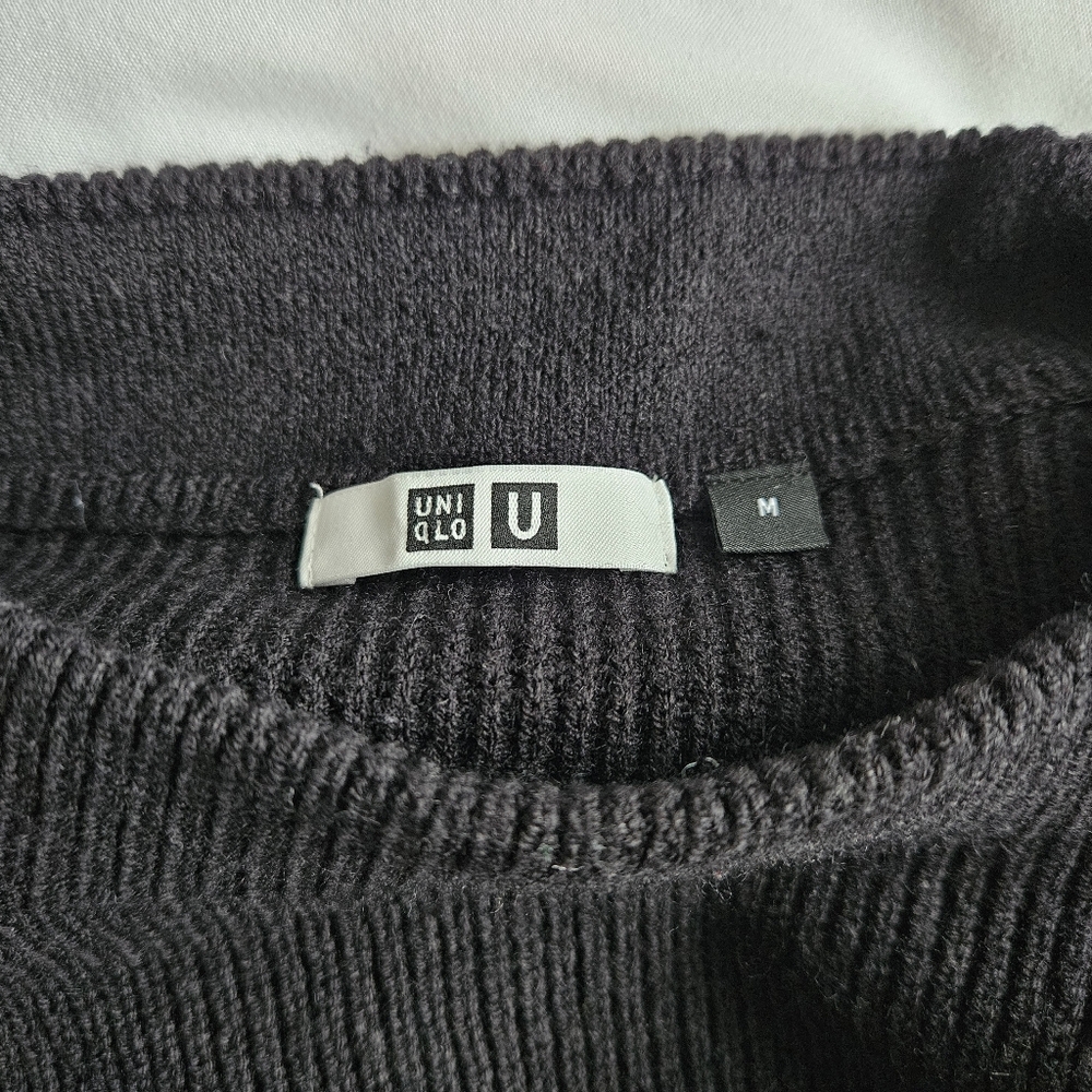 Uniqlo U Mock Neck Long Sleeve Knit Dress - Picture 8 of 10